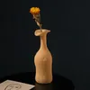 Vazen moderne creatieve keramische bloem vaas minimalistische morandi gekleurde decoratie woonkamer woning decor Noordse sculptuur kunst ornamentenvases