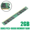 RAM pour composants informatiques 1pc Ram DDR3 2GB PC3 1333 MHz mémoire de bureau 240pin 2G 1333mhz 10600 Module DIMM PohiksRAMs