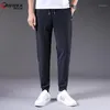 Herrbyxor wwkk 2022 byxor mode smal sport elastisk vår sommar tight casual män mens joggers last