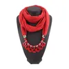 Pendant Necklaces Pendants Round Jewelry Scarf Woman/Ladies Fashion Solid Vintage Pattern Female Accessories 170 40CMPendant