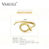 Bangle Art Of Curved Lines Knot Cuff Bangles For Women Circle Bracelets Gold Color Fashion Jewelry Noeud Armband PulseirasBangle Lars22