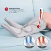 Air Compression Leg Massaggiatore Dispositivo di circolazione del vitello Massaggio neuropatia per vitelli Gambe Caviglie e Piedi 3 Intensità 6 Modalità 220325