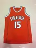 Sjzl98 Syracuse #15 Carmelo Anthony Jerseys Mens Carmelo Anthony NCAA College Basketball Jersey Double Stitched Name and Number Fast Shipping