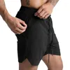 Men's Shorts Man Sexy Open Crotch For Outdoor Sex Crotchless Sport Sweatpants Gay Erotic Panties Double Zipper Fitness Pant Quick DryMen's