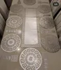 Luxury Table Runner Set 6 8 Persons Gold Silver Runners Modern Home cloth ware Dining Decor Wedding 220615