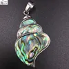 Anhänger Halsketten Modeschmuck Opal Opalit Wasser Oval Damen Herren Perle MC3567Pendant