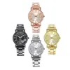 腕時計最新のファッションレディースメッシュベルトウォッチワイルドレディクリエイティブギフト手首ブレスレットウォッチメン2022WRISTWATCHES