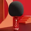 K2 Microphone Microphone محمول بتوافق 5.0 الكاريوكي المكثف اللاسلكي المكثف