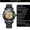 Wristwatches Relogio Masculino Automatic Watch Men Luxury Skeleton Mechanical Wristwatch Montre Homme Fashion Clock Relojes Para Hombre 2022