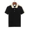 Męska koszulka polo projektant mody mody t hors casual mężczyzn golf letnia polo haft haft haft haft street top tee azjatyckie rozmiar m-xxxl