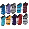 جوارب كاحل متعددة الألوان مع علامات Cardboad مشجعات رياضية أسود وردي جورب قصير للبنات والنساء من القطن جورب سكيت حذاء رياضي FY7268 ss0114