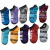 Avoir de vraies photos avec des étiquettes chaussettes roses noires chaussettes courtes en coton pour adultes chaussettes de sport basket-ball football adolescents pom-pom girl filles femmes chaussette E0306