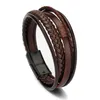 Bedelarmbanden mode lederen touw handgeweven armband heren etnische stijl sieraden voor vrouwelijke mannen handgemaakte vriendschap GiftScharm lars22