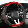 Steering Wheel Covers Microfiber Leather Car Cover For Luxgen U7 U5 U6 M7 V7 S5 S6Steering