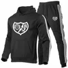 Survêtements pour hommes Rayo Vallecano 2022 Impression pour hommes 2 pièces Ensembles Sweats à capuche Sweats à capuche Tops Pantalons Sportwears CostumesHommes