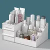 Косметическая коробка для хранения большие мощности для макияжа организатор ювелирные украшения для ногтей контейнер для рабочего стола Sundries подарок LJ200812