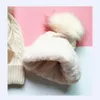 New Brand Winter 5 Colors Fashion Women Knitted Caps Inner Fine Hair Warm And Soft Beanies Brand Crochet Hats2621