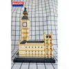 Block Balody 16074 Världsberömd arkitektur Diamond Buildblock Toy Big Ben 3D Model DIY Micro Brick Educational Toys for Children T230103