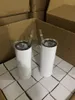 20oz süblimasyon sıska tumbler düz boşluklar kapaklı paslanmaz çelik kahve kupaları kapak ve plastik saman yudum bardak deniz nakliye 500lots damçıl