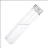 Packing Bottles Office School Business Industrial 110Ml Clear Plastic Test Tubes With Screw Caps Cookie Nuts Bottle Containers For Party