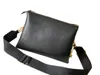 Modedesigner väskor damkedja äkta svart läder stor kapacitet axelväska hög kvalitet crossbody väska#577902697