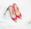 Designer-2022 Pointed color matching 12cm high heels