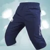 Long Shorts Men Board Quick Dry Zipper Pockets Elastane Bermuda Male Thin Lightweight Stretch Elastic Mens Summer 220714