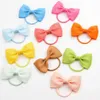 Baby Hair Accessoires Kinder durch Feste Farbe Gummiband Bow schöne Haarkreis Beibei gleicher Stil