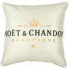 Linen Printed pillow Throw Home Textile Case Textile Bedside Waist Cross-border Champagne Pattern Sofa Pillows Gifts
