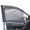 Rideaux 2 pièces accessoires de style de voiture pare-soleil Anti-ultraviolet Anti-moustique fil côté fenêtre Net SunshCurtain