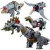 G1 BPF Transformación Dinoking Volcanicus Grimlock Slag Snarl Swoop Slash Dinobots 5in1 Figura Robot Toys T2001062315075343