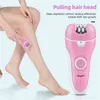 Epilator CkeyiN 3 in 1 Pedicure Foot File Callus Remover Women Painless Shaver Professional Female Hair Removal Depilators220422