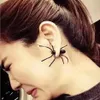 الموضة نساء 3D أذن الكفة مسمار الشرير على غرار العنكبوت الأسود على شكل حلقة الأذن زاحفة القرط 202H