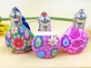 Flower sytle 5ml 8ml 10ML Roll on Ball Refillable Ceramic essence oil empty polymer clay Perfume bottle