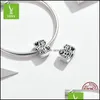 Charms Jewels Conclus￵es Componentes 1 PC Carta Charm Bamoer 925 SERLING SIER