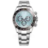 高級デザイナーウォッチ自動機械式メンズ腕時計ビジネス 904L フルステンレス鋼ストラップスライドバックル 41 ミリメートルギフト発光腕時計デラックス