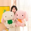 2022新しいぬいぐるみおもちゃかわいいロップラビットラビットぬいぐるみ女の子の誕生日ギフトドール工場卸売