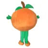 Cute Orange Mascot Costume Customization Cartoon Fruit Anime theme character Christmas Fancy Party Dress Carnival Unisex Adults Outfit