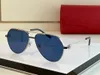 Ny svart designer vintage solglasögon för män c dekoration oval form möta dubbel bridge premiere unisex körglasögon 18k g249q