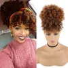 12 Color African wig hair bag curly afro - headed caterpillar hair Extensions