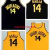 Nikivip Dino #14 Radja Jugoplastika Forma Gerileme Erkekleri Dikişli Jersey Retro Özel Yapım S-5XL