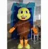 Hallowee Brown Ant Mascot Costume Cartoon Anime Theme Character Carnival Adult Unisex Dress Christmas Fancy Performance Party Dress