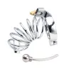 NXY Chastity Device Red Source Stainless Steel Metal Lock Chicken Jj Cage Adult Fun Products 0416