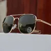 Lunettes de soleil Ao Pilot Men Vintage rétro Aviation Sun Sun Glasses American Optical Eyewear Original Box Box Gafas de Sol Hombre333m