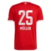Mane de Ligt Soccer Jerseys 22 23 Hernandez Sane Kimmich Muller Davies Fans Player Shirt Football Men Kids 2022 2023 Uniform Joao Cancelo Musiala Bayern Munich