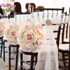 5Pcslot Fleur de soie artificielle Rose Boules de mariage Pièce maîtresse Pomander Bouquet pour la décoration de fête Fleurs décoratives Y200104