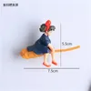 Cartoon 3d Creative Little Witch Ponyo Magnetic Stickers Cute Home Decoration Magnets