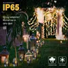 PCS Solar Lighting Outdoor Garden LED Candle Light Lawn Lighting Deck nattlampor för Garden Courtyard Balcony Pathway J220531