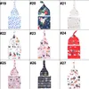 32 Stijlen Infant Print Sleeping Bags met hoed Baby Swaddling pasgeboren katoenen printdeken met dop 2 stks/set M4174