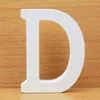 8 سم letras decorativas Grandes White Wooden Letters Home Decor Decord Wedding Dey Diy Personalized Name Desport